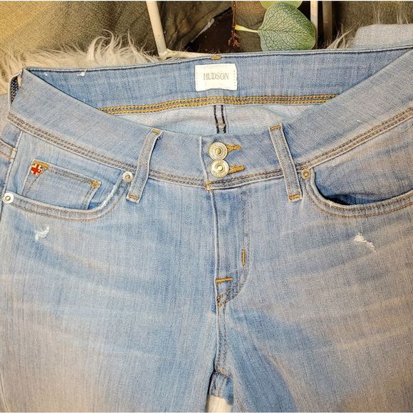 Hudson Ankle Ginny Straight w/Cuff Jeans, Women's 27 ~ NWOT - Picture 3 of 8